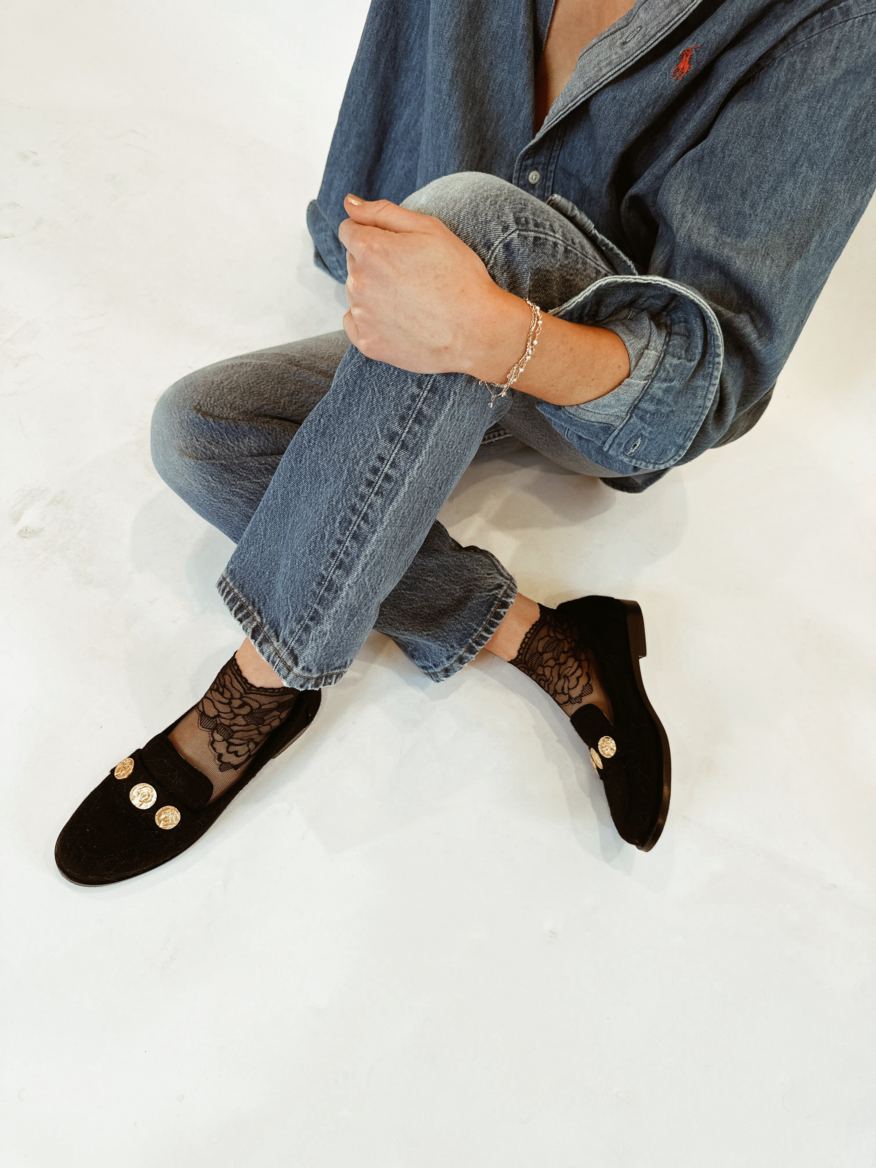 The Diaphany Lace Socks