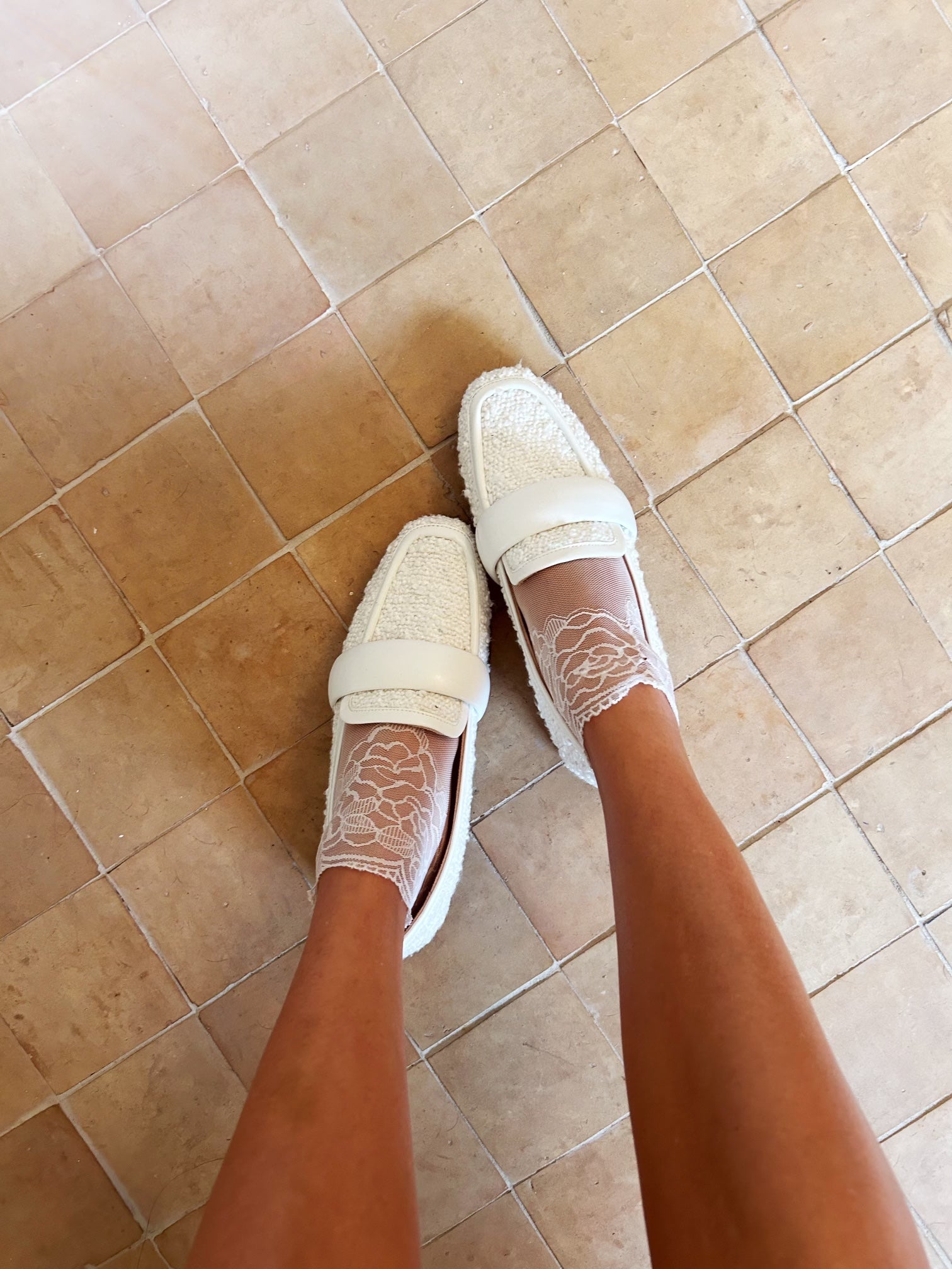 The Diaphany Lace Socks