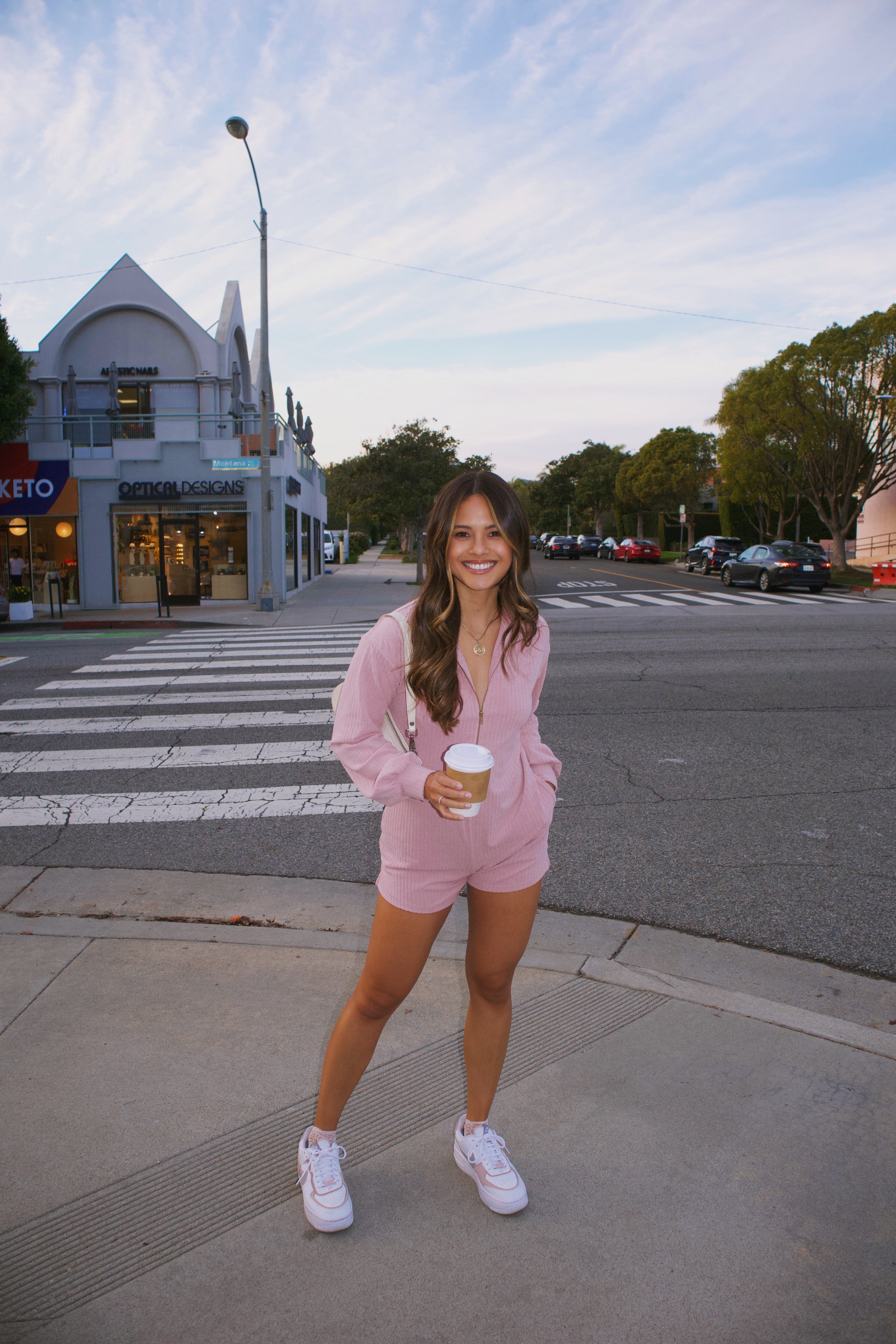 The One Romper in Rose Mauve